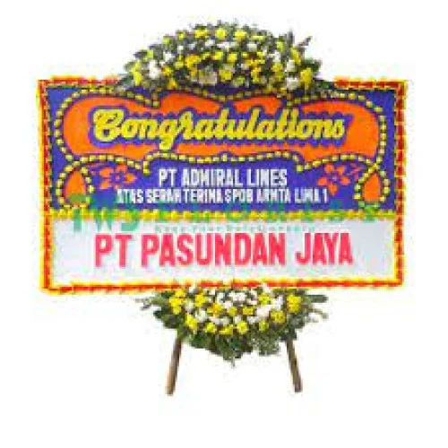 Karangan Bunga Ucapan Selamat Paroki St. Yohanes Pemandi Manyar